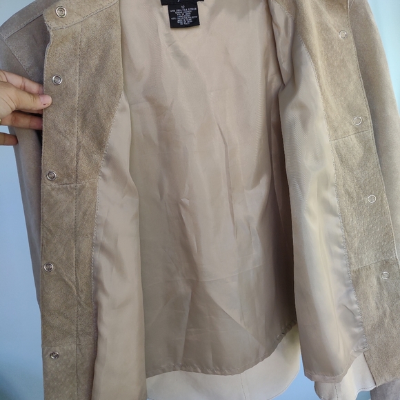 Mix-It suede shirt jacket - Picture 4 of 7
